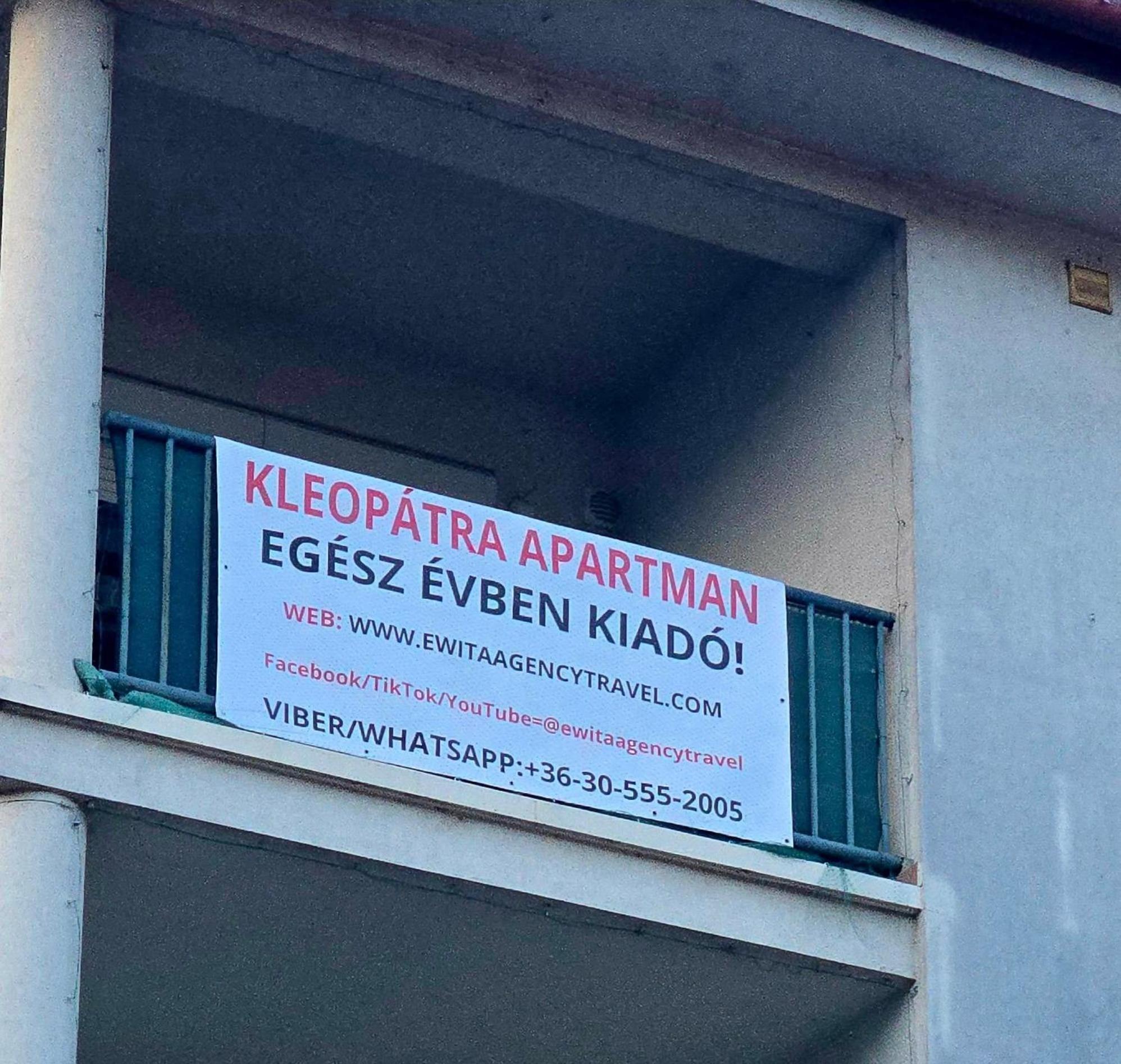 Kleopatra Apartman Hajdúszoboszló Exteriér fotografie